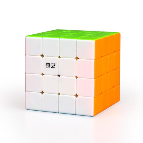 XMDCuber QY Toys Qiyuan S3 Speed Cube 4x4 Stickerless 59mm, Magic Cube 4x4x4 Suitable for Children and Adult Educational Toys von XMDCuber