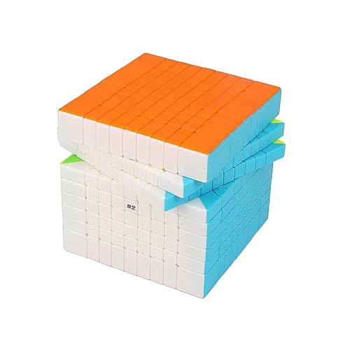 XMDCuber QY Toys Speed Cube 9x9 Stickerless,75mm Magic Cube 9x9x9 Puzzle Toys Difficult Challenge von XMDCuber