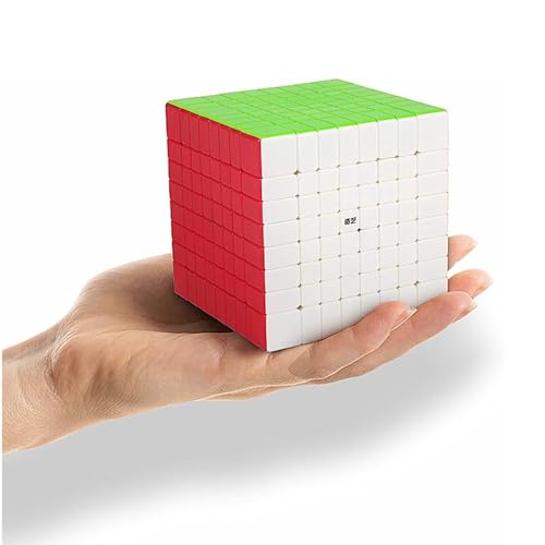 XMDCuber QY Toys Stickerless Speed Cube 8x8, Magic Cube 8x8x8 Puzzle 70MM, Difficult Challenge, Christmas Birthday Gift von XMDCuber