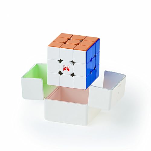 XMDCuber QY Toys Tornado V4 M Flagship Speed Cube 3x3 Magnetic Stickerless, Tornado V4 Magnetic Core Cube 3x3x3 Suitable for Professional competitions (Flagship Magnetic Core) von XMDCuber