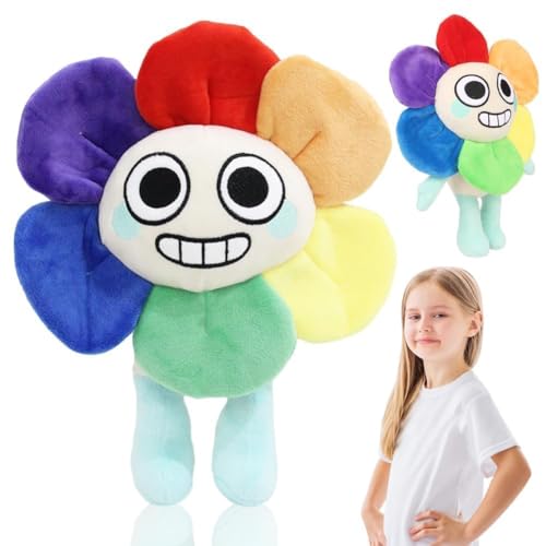 XNAUVOI Dandy Games Plush,Dandy Flower World Plush Toy,Dandy Stuffed Plush Doll,Jungen Mädchen Kinder Fans Geburtstag Geschenk von XNAUVOI