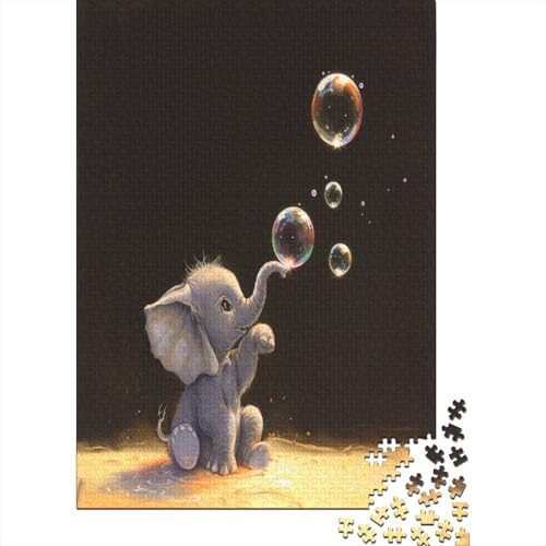 Elefant 1000 Teile Puzzle, Puzzles Für Erwachsene, 1000 Teile Puzzlespiel Für Jugendliche & Erwachsene Puzzlespiel Puzzel 1000pcs (75x50cm) von XNWRZCJXL