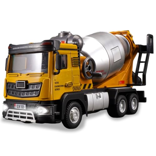 XPJBKC Betonmischer Spielzeug, 1:40 Baustellenfahrzeuge Kinder Betonmischer mit Sound und Licht, Metall Baufahrzeuge Lastwagen Spielzeugauto,LKW betonmischer Sandspielzeug Fahrzeuge XPJBKC Betonmischer Spielzeug, 1:40 Baustellenfahrzeuge Kinder Betonmischer mit Sound und Licht, Metall Baufahrzeuge Lastwagen Spielzeugauto,LKW betonmischer Sandspielzeug Fahrzeuge von XPJBKC