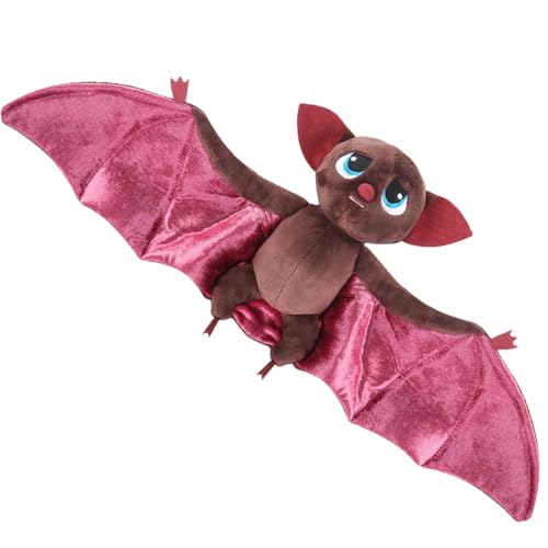 XPJBKC Fledermaus Kuscheltier 19CM, Biegbarer Fledermaus Plüsch Toy, Stofftier Plüschtie, Plüsch Puppe, Gefülltes Fledermaus-Spielzeug für Weihnachten, Kinder, Erwachsene von XPJBKC