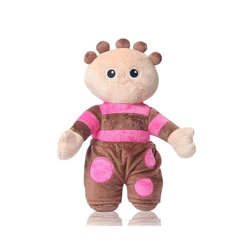 XREFF Niedliche Anime Nacht Garten Plüsch Spielzeug Soft Cartoon Makka Pakka Schlafende Umarmung Kissen Puppe für Kinder Baby Geburtstagsgeschenk 30cm Tombliboos Braun von XREFF