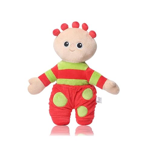 XREFF Niedliche Anime Nachtgarten Plüschtier Soft Cartoon Makka Pakka Schlafende Umarmung Kissen Puppe für Kinder Baby Geburtstagsgeschenk 30cm Tombliboos Rot von XREFF