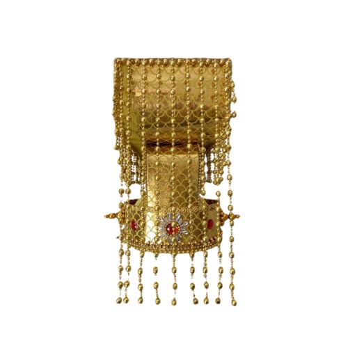 XRYUXECJ Chinesischer Hut,Hanfu-Hut, Antiker Kostümhut Antiker Kaiser-Kronprinzenhut Performance-Requisite von XRYUXECJ