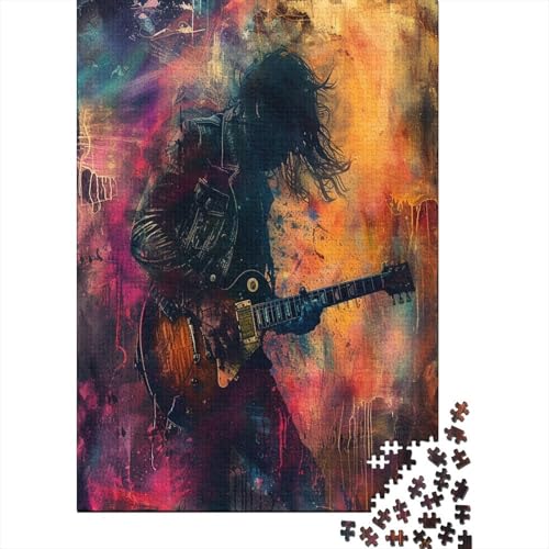 Gitarre Puzzle 1000 Teile, Erwachsene, Klassische Puzzle, Impossible Puzzle,GesKükenlichkeitsspiel Für Die Ganze Familie Erwachsenenpuzzle Ab 14 Jahren Puzzel 1000pcs (75x50cm) von XSEVARLOP