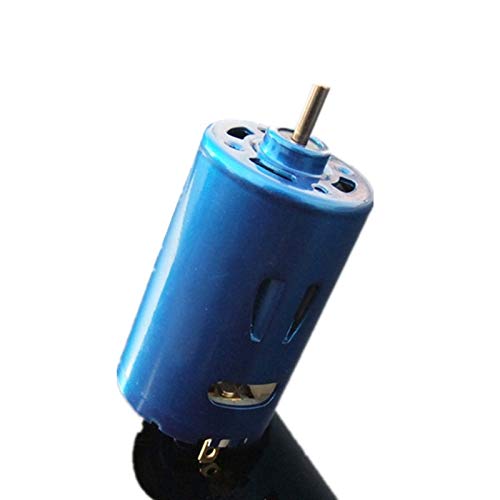 XSXSX Motor, Mikromotor, Gleichstrommotor RS-550-Motor, Ultrahochgeschwindigkeits-Gleichstrommotor mit großem Drehmoment, DIY-Bohrer-Gartenwerkzeug-Auto-Bootsmodell von XSXSX