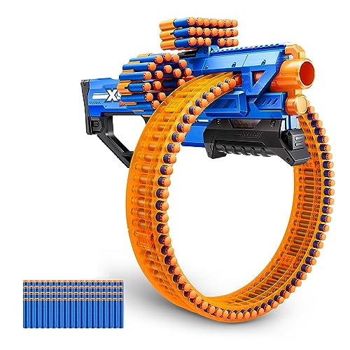 X-Shot Insanity Mad Mega Barrel Blaster mit 138 Schaumstoff-Darts von XShot