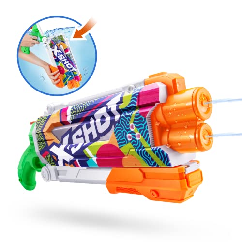 X-Shot Water Fast-Fill Skins Pump Action, Ripple, Wasserblaster von XShot