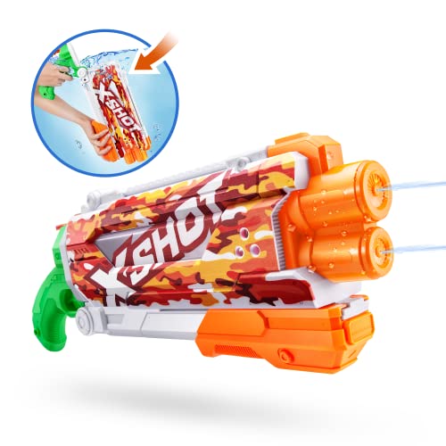 X-Shot Water Fast-Fill Skins Pump Action, Sun Camo, Wasserblaster von XShot