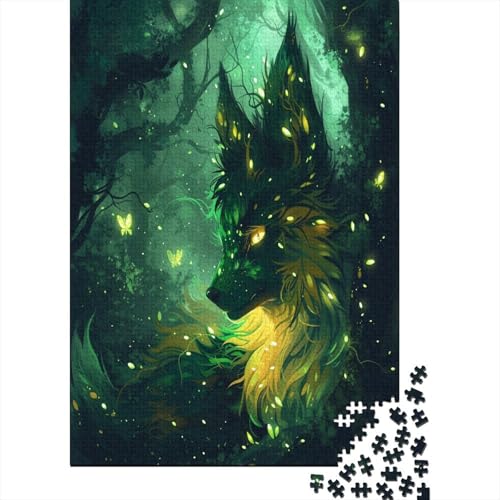 Jungle Fuchs Puzzle 1000 Teile Puzzle Für Erwachsene Und Kinder Ab 14 Jahren,Puzzlespiel Erwachsenen Puzzlespiel Puzzel 1000pcs (75x50cm) von XTDHRTEOD