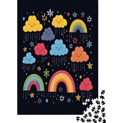 Regenbogen Puzzle 1000 Teile Puzzle Für Erwachsene Und Kinder Ab 14 Jahren Puzzel 1000pcs (75x50cm) von XTDHRTEOD