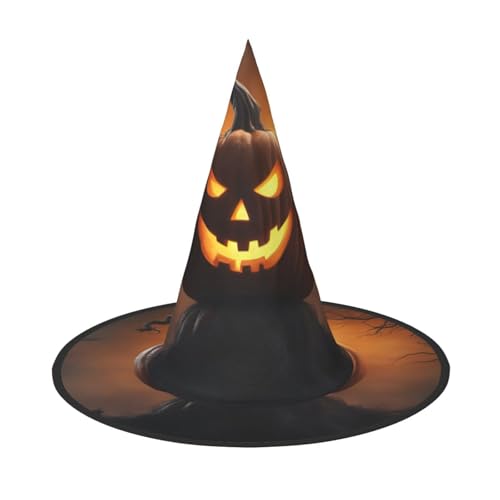 XTYGETY Halloween Geist Kürbis 1 Halloween Hexenhüte Einzigartig Tragbar Party Kopfschmuck Hexe Dekor Festliche Kopfbedeckung von XTYGETY