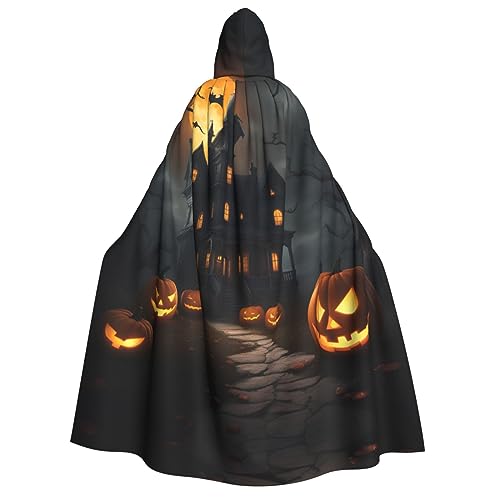 XTYGETY Halloween Horror Halloween Weihnachten Umhang Kapuze Unisex Vampir Zauberer Robe Mittelalter Umhang Ranger Umhang von XTYGETY