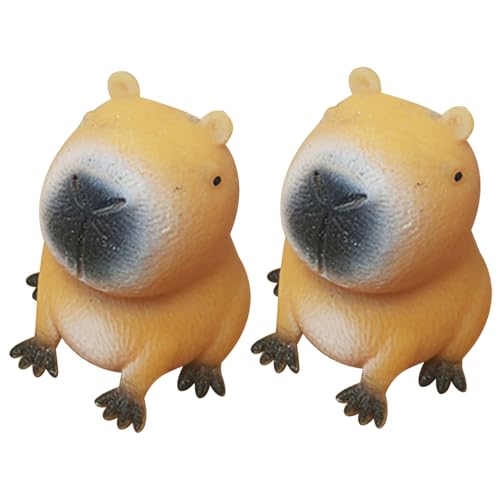 Squeeze Ball, 2PCS Animal Stress Ball, sensorischer Squeeze Ball, Zappelspielzeug für Kinder, Stress -Relief -Spielzeug für Kinder Erwachsene von XUEYEGONGJI