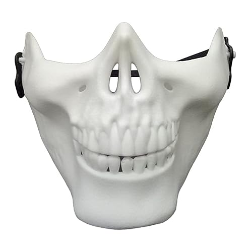 XUEYEGONGJI Halloween Mask Skull Skeleton Maske Vollgesichtsschutz für Cosplay Masquerade Party Halloween Kostüm Party Maske Halloween Dekoration von XUEYEGONGJI