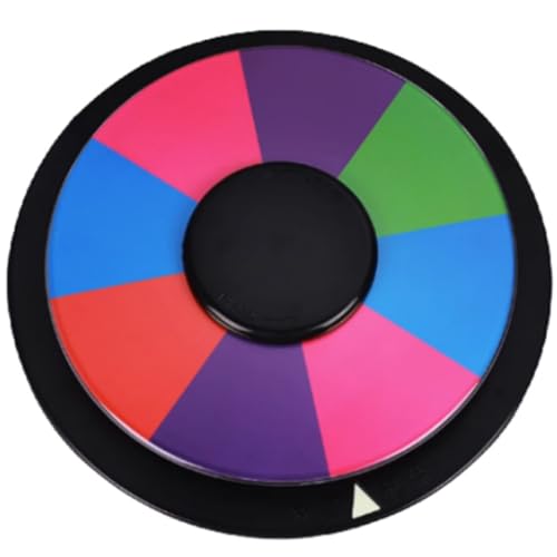 XUEYEGONGJI Radspinner-Preisrad 9.45 in doppelseitigen und 8/16 Slots DIY SCHRACHBEITENSBRECHTE WAHR Tabletop Dry Erase CORBE PREIDREHR FÜR Home Party, Bar, Karneval von XUEYEGONGJI