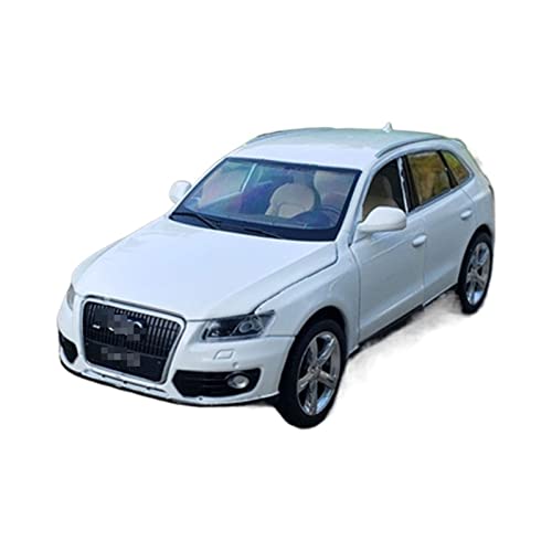 XUJIAM Pull-Back-Modell Für Q5 SUV Alloy Car Model Diecasts Vehicle Metal Car Model 1:32 Anteil (Size : White) von XUJIAM