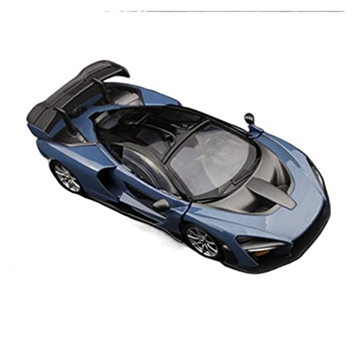 XUJIAM Pull-Back-Modell Für Senna Alloy Sports Car Model Diecast Metal Model 1/24 Anteil (Size : Blue) von XUJIAM