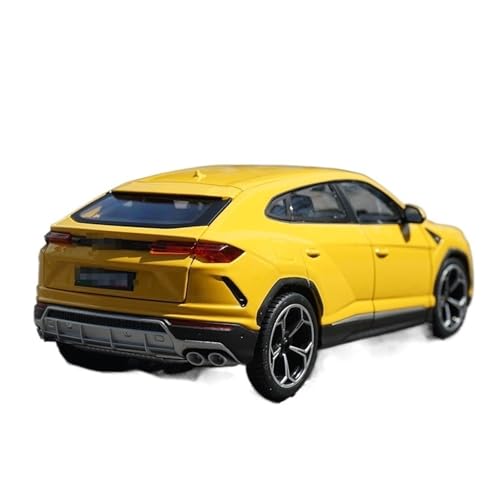 XUJIAM Pull-Back-Modell Für Urus SUV 2017 Druckgussautomodell 1:18 Anteil (Size : Yellow) von XUJIAM