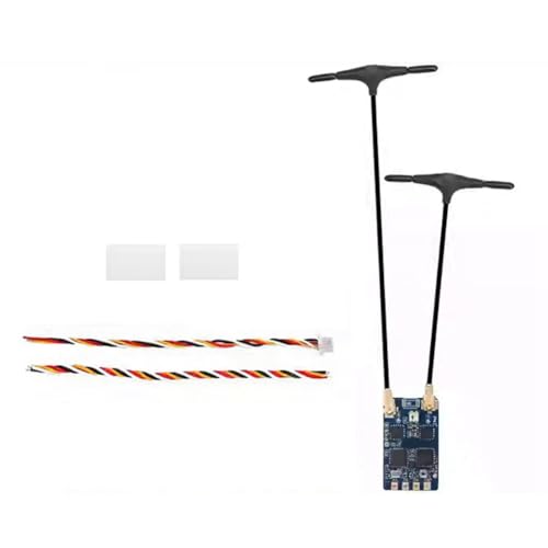 XUJIAN ELRS 2.4GHz Dual Core RX Diversity Empfänger ESP32+TCXO FPV Nano RX für RC Flugzeug FPV Langstrecken DIY Teile 150mm*1/90mm*1 von XUJIAN