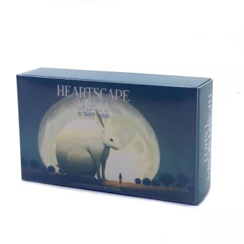 XUJIEE 78-teiliges Heartscape-Tarot, vollständiges englisches Oracle-Karten, Schicksals-Wahrsagerei-Tarot-Deck, Familienparty, Unterhaltung, Wahrsagerei, Brettspiel Heartscape Tarot von XUJIEE