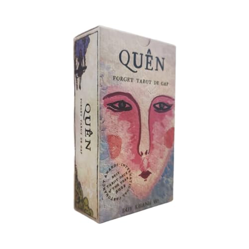 XUJIEE Tarotkarten Quen Forget Tarot De Gap Psychologische Oracle Deckkarten Spiel Brettspiel Gedenkkarten Vollständig Englisch Quen Forget Tarot De Gap von XUJIEE