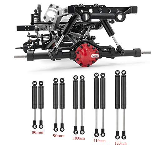 4 Stück RC Stoßdämpfer 110mm Shocks Absorber Interne Feder für 1/10 RC Crawlers Auto Axial SCX10 D90 TRX4 Wraith Zubehör von ZuoLan