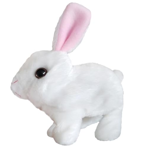 XUQEAYWD 16x9x16cm Hase Plüschtier, Kuscheltier, Hasenplüsch, Realistischer Plüschhasen, Plüschfiguren Spielzeug, Geschenk Für Jungens Mädchen XUQEAYWD 16x9x16cm Hase Plüschtier, Kuscheltier, Hasenplüsch, Realistischer Plüschhasen, Plüschfiguren Spielzeug, Geschenk Für Jungens Mädchen von XUQEAYWD