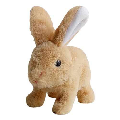 XUQEAYWD 16x9x16cm Hase Plüschtier, Kuscheltier, Hasenplüsch, Realistischer Plüschhasen, Plüschfiguren Spielzeug, Geschenk Für Jungens Mädchen XUQEAYWD 16x9x16cm Hase Plüschtier, Kuscheltier, Hasenplüsch, Realistischer Plüschhasen, Plüschfiguren Spielzeug, Geschenk Für Jungens Mädchen von XUQEAYWD