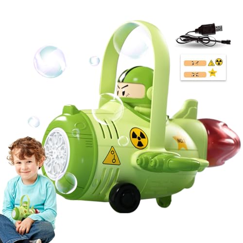 XUQEAYWD Automatischer Seifenblasenstab, Kinderblasenstab - Mädchen-Gebläse-Maschine - Tragbares Outdoor-Blasenstab-Spielzeug für, Mädchen, Kinder, Jugendliche von XUQEAYWD