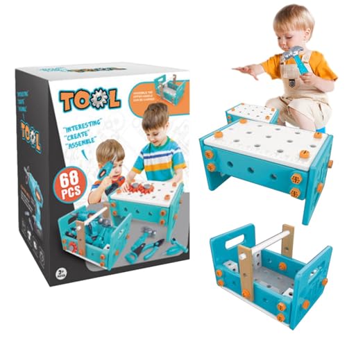 XUQEAYWD Elektrisches Bohrmaschinen-Spielset für Kinder, elektrisches Bohrmaschinenspielzeug für Kinder,Bauspielzeug, pädagogisches Rollenspiel, Lernspielzeug | Kinder-Werkzeugset, elektrisches von XUQEAYWD