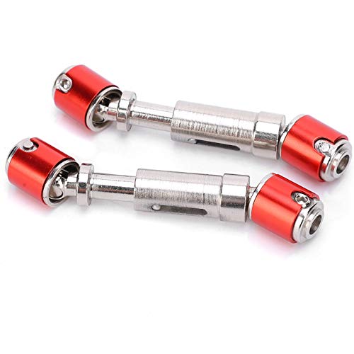 XUXHOU 2pcs RC -Antriebswelle, RC -Autoantriebs Achse aus Edelstahl für Axiales SCX10 1/10 RC -Automodell von XUXHOU