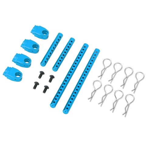 XUXHOU Aluminiumlegierung, Stabil, Schockdes Schalensäule für 1:10 RC-Autos, die Leistung, Verlängerte Haltbarkeit, Stabile Passform, Gebaut aus Hochwertigem Aluminiumlegiermaterial, Gebaut. (Blue) XUXHOU Aluminiumlegierung, Stabil, Schockdes Schalensäule für 1:10 RC-Autos, die Leistung, Verlängerte Haltbarkeit, Stabile Passform, Gebaut aus Hochwertigem Aluminiumlegiermaterial, Gebaut. (Blue) von XUXHOU
