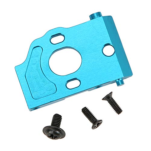 XUXHOU RC-Car-Motorhalterung, Motorhalterung aus Aluminiumlegierung für WL 1/28 K969 K989 P929 Fernbedienungsmodell (Blau K989-37B) von XUXHOU