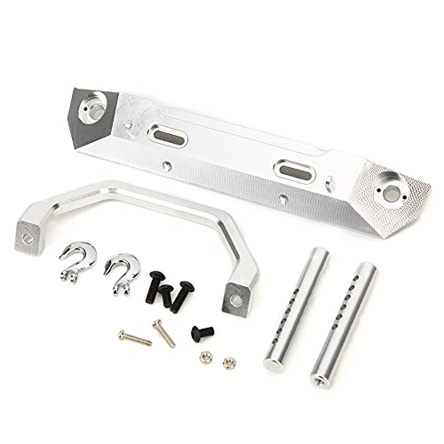 XUXHOU RC Frontstoßstange, Vordere Antikollisionsstange aus Aluminiumlegierung für RGT 1/10 Truck Off Road Rock Cruiser EX86100 (Silber R86025S) von XUXHOU