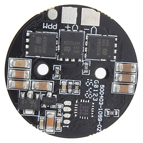 XUXHOU RC-Schiffsregler, 12 V 24 V Zweiwege-Bürstenloser 30-A-Scheiben-Elektronischer Geschwindigkeitsregler für RC-Schiffs-Unterwasserpropeller von XUXHOU