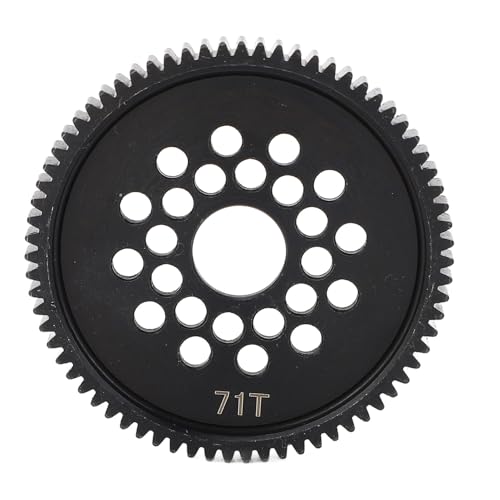 XUXHOU RC Spur Gear, Stahl 71T Hochgeschwindigkeitsfernbedienungsauto Spurgetradteile für TA08 für das XV02 -Modell von XUXHOU