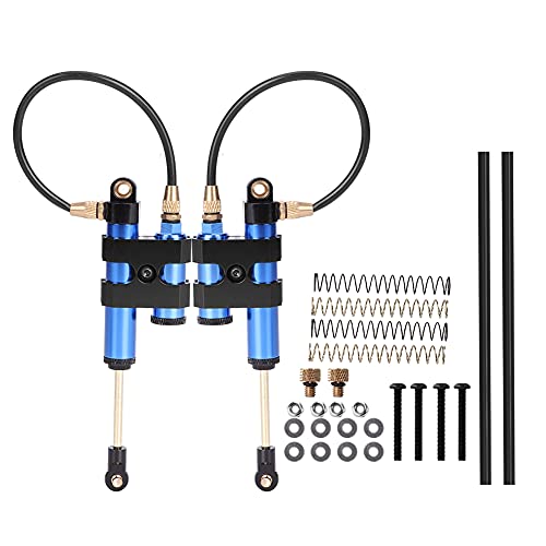 XUXHOU RC-Stoßdämpfer, 100 Mm Unterdruck-Stoßdämpfer, Stoßdämpfer für Scx10 1/10 RC-Automodell (Blue) von XUXHOU