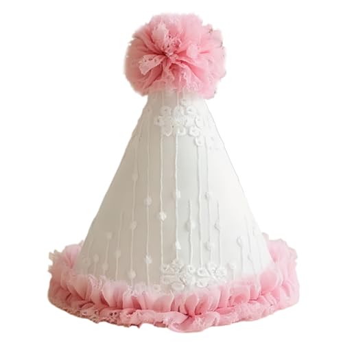 XVHOAB Erster Geburtstag Hut Spitze florale verstellbare Prinzessin -Kegel Hut süß erster Geburtstag Outfit Mädchen. XVHOAB Erster Geburtstag Hut Spitze florale verstellbare Prinzessin -Kegel Hut süß erster Geburtstag Outfit Mädchen. von XVHOAB
