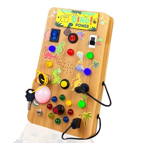 XWGKLN Busy Board Montessori Spielzeug ab 4 Jahre Kleinkinder, Activity Board Motorikspielzeug, Geschenk Junge Mädchen, Baby Lernspielzeug Grundkenntnisse, Motorikbrett für Reise Auto Flugzeug XWGKLN Busy Board Montessori Spielzeug ab 4 Jahre Kleinkinder, Activity Board Motorikspielzeug, Geschenk Junge Mädchen, Baby Lernspielzeug Grundkenntnisse, Motorikbrett für Reise Auto Flugzeug von XWGKLN