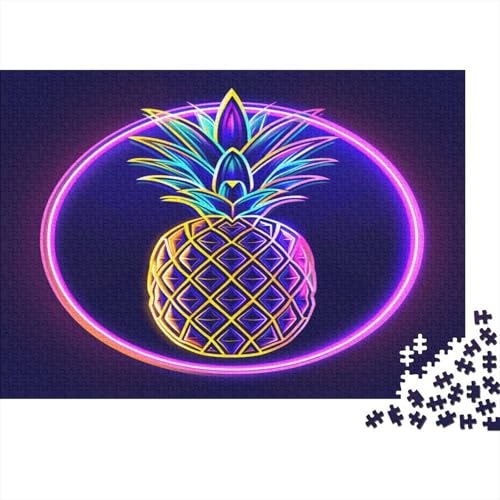 Pineapple Puzzles, Puzzle 1000 Teile, Puzzle für Erwachsene, Kollektion Challenge, unmögliches Puzzle, hochwertiges Druck-Puzzle 1000 Stück (75 x 50 cm) von XWVALDYZL