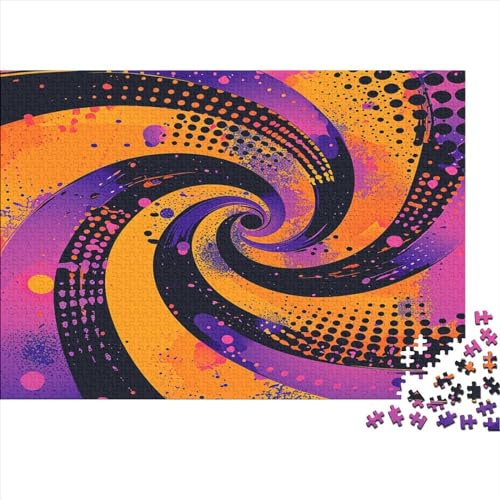 Vortex Puzzle 1000 Teile, unmögliches Puzzle für Erwachsene, Puzzlespiele Entspannung und Intelligenz, Puzzle für Familien, Puzzle, Geschenk, 1000 Stück (75 x 50 cm) von XWVALDYZL