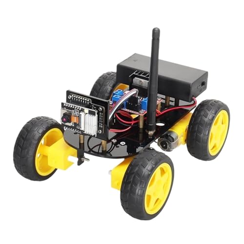 XWZSHMH 4WD Smart Robot Car ESP32 Kamera Automation Kit Programmierung ESP Roboter mit Antenne Lernen Komplettes Codierungsset von XWZSHMH