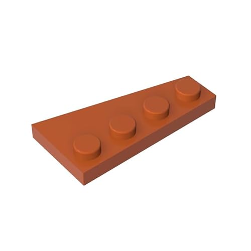 GDS-548 Keilplatte, 10,2X5,1 cm, Links, 50 Stück, kompatibel mit Lego 41770 DIY-Teilen und MOC-Komponenten für große Ziegelmarken, Farbe:Kaffeebraun 38 GDS-548 Keilplatte, 10,2X5,1 cm, Links, 50 Stück, kompatibel mit Lego 41770 DIY-Teilen und MOC-Komponenten für große Ziegelmarken, Farbe:Kaffeebraun 38 von XYEIUGO