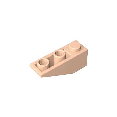GDS-596 Neigung, umgekehrt, 34 °, 3x1 ohne internen Stopper, 50 Stück, kompatibel mit Lego 4287 DIY-Teilen und MOC-Komponenten für große Ziegelmarken, Farbe:Hellhaut 283 GDS-596 Neigung, umgekehrt, 34 °, 3x1 ohne internen Stopper, 50 Stück, kompatibel mit Lego 4287 DIY-Teilen und MOC-Komponenten für große Ziegelmarken, Farbe:Hellhaut 283 von XYEIUGO