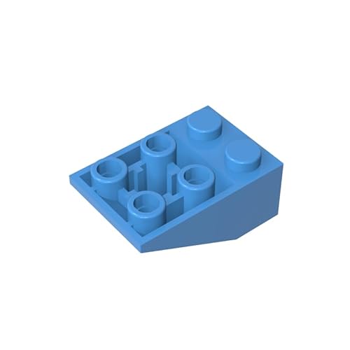 GDS-598 Neigung, umgekehrt, 33 °, 3x2, Keine Verbindungen zwischen Bolzen, 50 Stück, kompatibel mit Lego 3747 2752, DIY-Teilen und MOC-Komponenten für große Ziegelmarken, Farbe:Hellblau 102 GDS-598 Neigung, umgekehrt, 33 °, 3x2, Keine Verbindungen zwischen Bolzen, 50 Stück, kompatibel mit Lego 3747 2752, DIY-Teilen und MOC-Komponenten für große Ziegelmarken, Farbe:Hellblau 102 von XYEIUGO