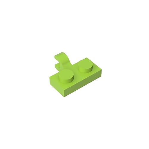 Gobricks GDS-815 Platte Spezial 1x2 mit Clip horizontal an der Seite, 50 Stück, kompatibel mit Lego 60897, 44860, 4085, DIY-Teile und MOC-Komponenten für große Ziegelmarken, Farbe: Limette Gobricks GDS-815 Platte Spezial 1x2 mit Clip horizontal an der Seite, 50 Stück, kompatibel mit Lego 60897, 44860, 4085, DIY-Teile und MOC-Komponenten für große Ziegelmarken, Farbe: Limette von XYEIUGO